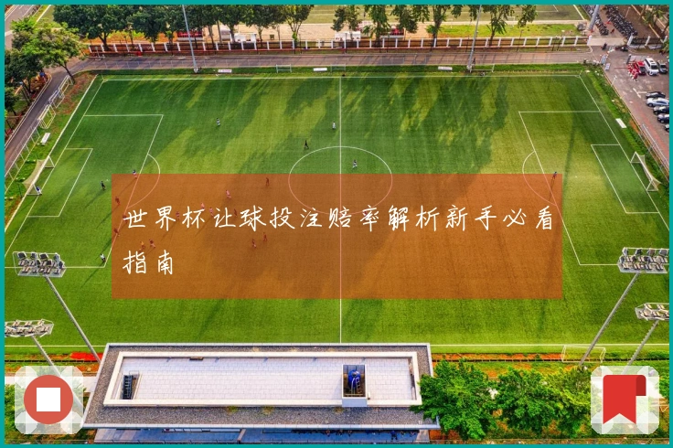 世界杯让球投注赔率解析新手必看指南